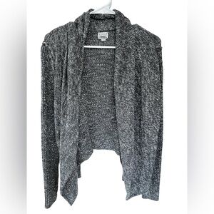 Converse Charcoal Open Front Cardigan